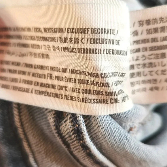 GUC Abercrombie & Fitch High Rise Super Skinny Ankle Jeans, Size 8R/29 - Picture 10 of 10